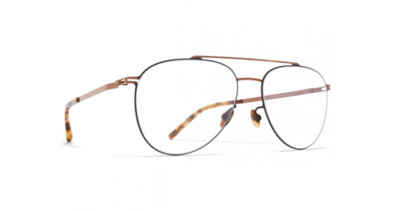 Mykita PETERSON Eyeglasses, SHINY COPPER/BLACK