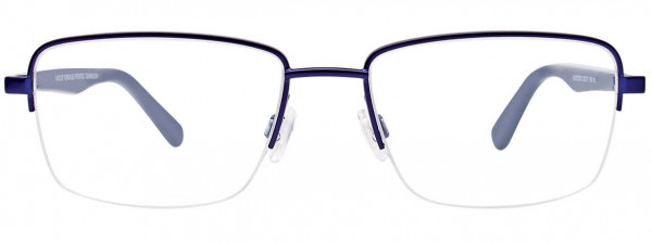 EasyClip EC472 Eyeglasses, 050 - Satin Dark Blue