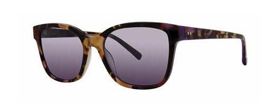 Vera Wang V479 Sunglasses, Violet Tortoise