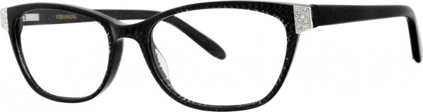 Vera Wang Starling Eyeglasses, Black Shimmer