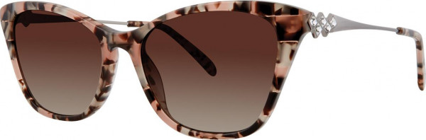 Vera Wang Caydee Sunglasses, Blush Tortoise