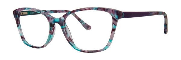 Kensie Accessory Eyeglasses, Purple Marble