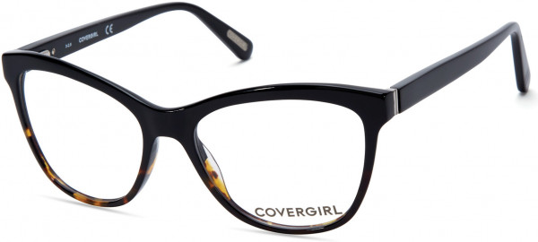CoverGirl CG0481 Eyeglasses, 005 - Black/other
