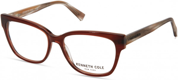 Kenneth Cole New York KC0296 Eyeglasses, 049 - Matte Dark Brown