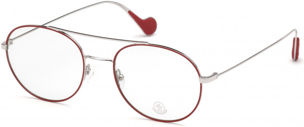 Moncler ML5046 Eyeglasses, 068 - Red/other