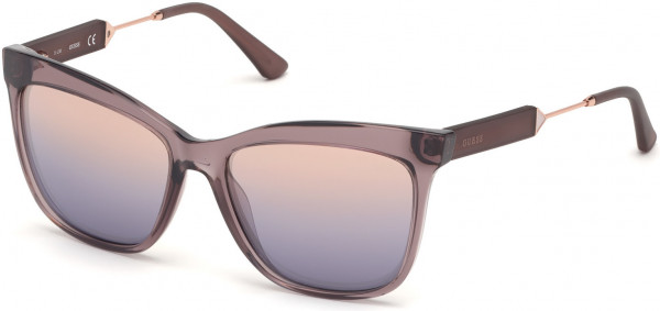 Guess GU7620 Sunglasses, 83Z - Violet/other / Gradient Or Mirror Violet