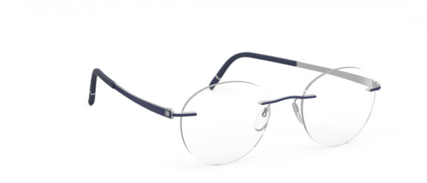 Silhouette Momentum ep Eyeglasses, 4510 Silver / Pacific Blue