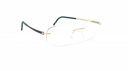 Silhouette Momentum ep Eyeglasses, 5540 Teal / Brass