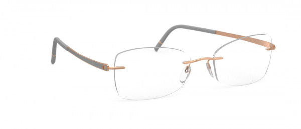 Silhouette Momentum hc Eyeglasses, 6520 Rose Gold / Highland Grey