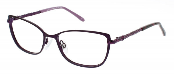 Jessica McClintock JMC 4052 Eyeglasses, Plum