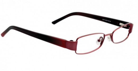 EasyClip S2472 Eyeglasses, SATIN RED
