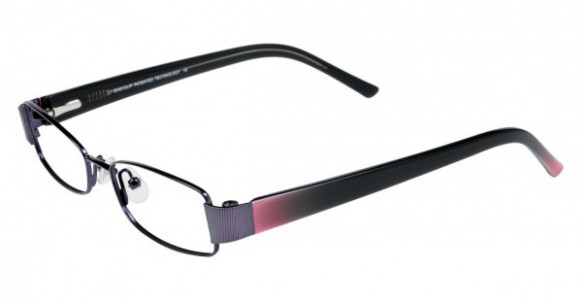 EasyClip S2472 Eyeglasses, SHINY PURPLE