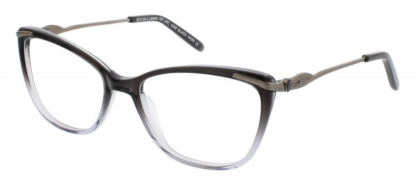 Jessica McClintock JMC 4300 Eyeglasses, Black Fade