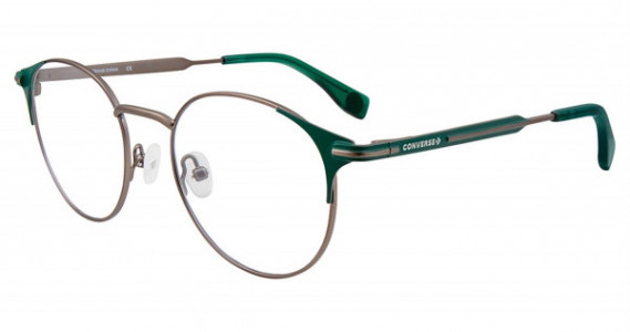 Converse Q117 Eyeglasses, Light Gunmetal