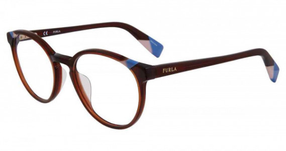 Furla VFU251 Eyeglasses, Brown