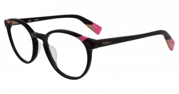 Furla VFU251 Eyeglasses, Black