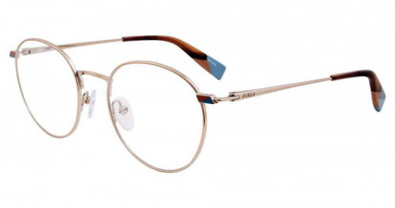 Furla VFU252 Eyeglasses, GOLD (08FE)