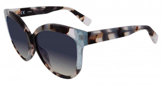 Furla SFU241 Sunglasses, Tortoise