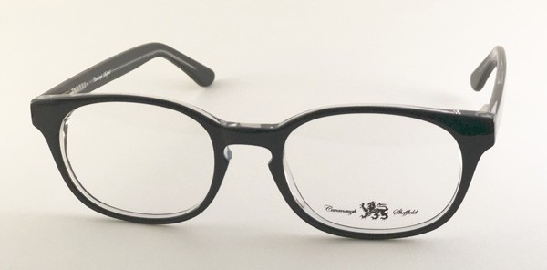 Cavanaugh & Sheffield CS6080 Eyeglasses, 2-Black/Crystal