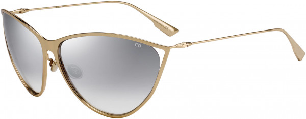 Christian Dior Diornewmotard Sunglasses, 0000 Rose Gold