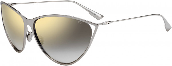 Christian Dior Diornewmotard Sunglasses, 0010 Palladium