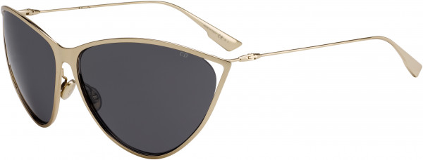 Christian Dior Diornewmotard Sunglasses, 0J5G Gold