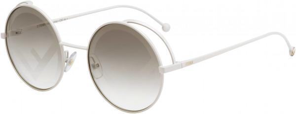 Fendi FF 0343/S Sunglasses, 0VK6 White