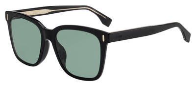 Fendi Ff M 0053/F/S Sunglasses, 0807(QT) Black
