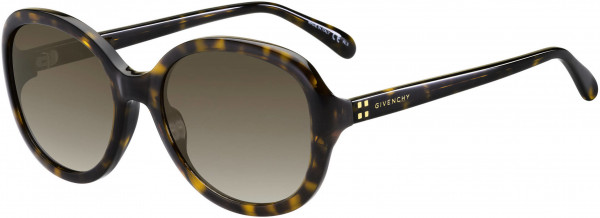 Givenchy GV 7124/S Sunglasses, 0YWP Brown Brown Havana