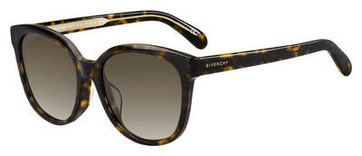 Givenchy Gv 7134/F/S Sunglasses, 0086(HA) Dark Havana