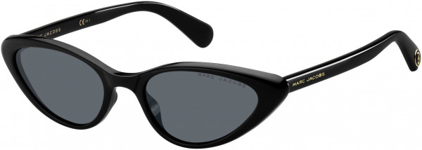 Marc Jacobs Marc 363/S Sunglasses, 0807 Black
