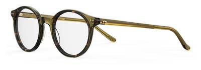 Safilo Design Cerchio 04 Eyeglasses, 01QA(00) Olive Green Mus