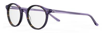 Safilo Design Cerchio 04 Eyeglasses, 0HKZ(00) Violet Havana
