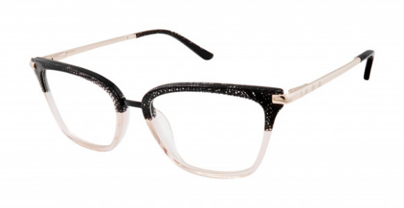 L.A.M.B. LA058 Eyeglasses, Black Blush (BLK)