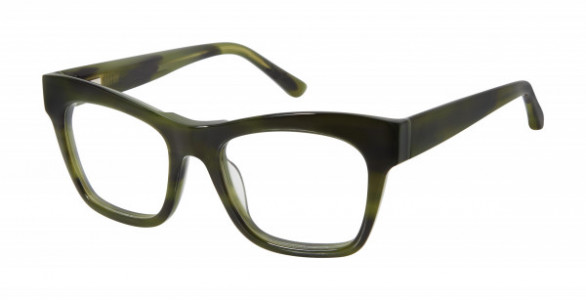 L.A.M.B. LA056 Eyeglasses, Olive Green (OLI)