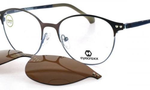 Eyecroxx EC576MD Eyeglasses, C2 Bronze Quartz