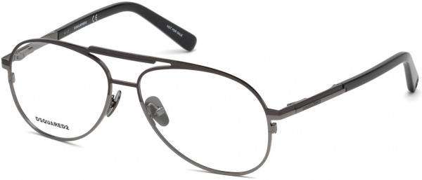 Dsquared2 DQ5239 Eyeglasses, 009 - Matte Gunmetal