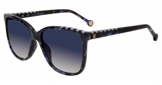 Carolina Herrera SHE795 Sunglasses, Blue Tortoise 06DQ