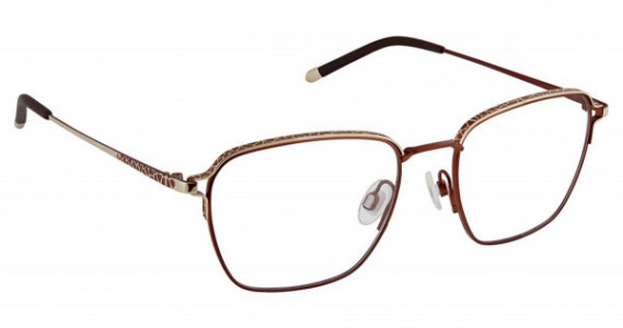 Fysh UK FYSH 3621 Eyeglasses, (M102) BROWN GOLD