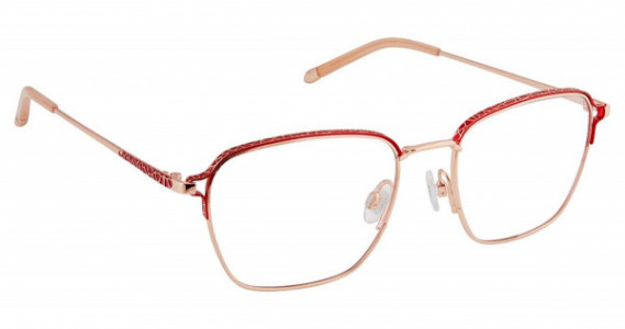 Fysh UK FYSH 3621 Eyeglasses, (S109) ROSE GOLD BURGUNDY