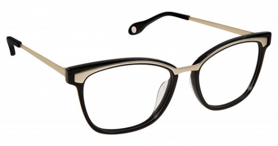 Fysh UK FYSH 3620 Eyeglasses, (S300) BLACK MATTE GOLD