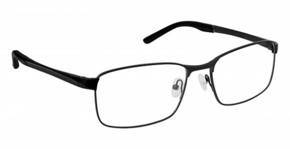 SuperFlex SF-1101T Eyeglasses, (M100) BLACK