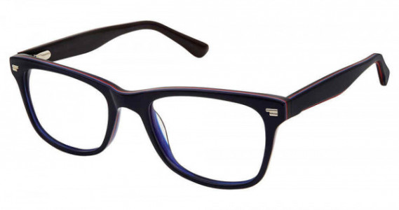 SuperFlex SFK-205 Eyeglasses, S301-NAVY RED