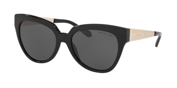 Michael Kors MK2090F PALOMA I Sunglasses, 300587 BLACK (BLACK)