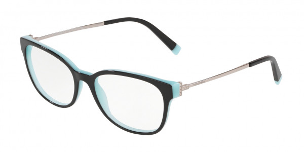 Tiffany & Co. TF2177F Eyeglasses, 8055 BLACK ON TIFFANY BLUE (BLACK)