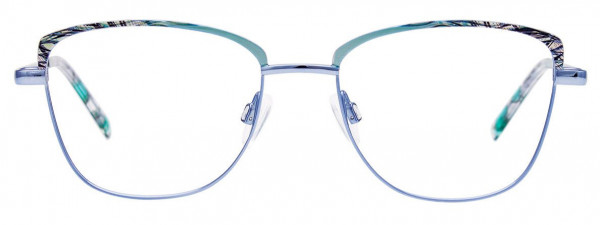 Takumi TK1118 Eyeglasses, 050 - Teal & Shiny Blue