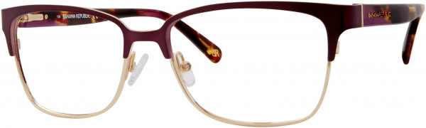 Banana Republic Paisley Eyeglasses, 01JZ Matte Purple Violet