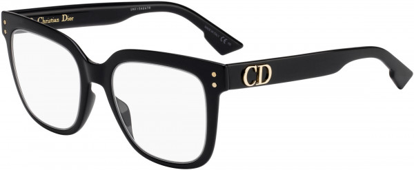 Christian Dior Diorcd 1 Eyeglasses, 0807 Black