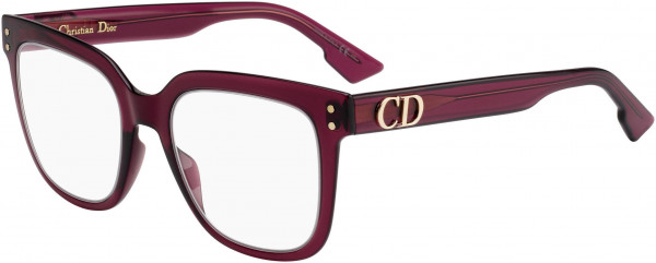 Christian Dior Diorcd 1 Eyeglasses, 0LHF Opal Burgundy