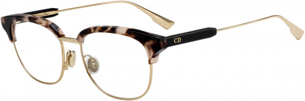 Christian Dior Mydioro 2 Eyeglasses, 0H4V Havana Pink Gold